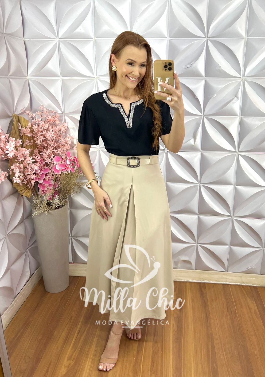 Milla Chic - millachic com br blusa gioconda em malha algodao com lacinho menta 2 Blusa Gioconda em Malha Algodão com Lacinho - Menta - Milla Chic
