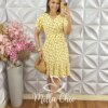 Milla Chic - millachic com br vestido analu estampado floral rosa manteiga 5 Vestido Analu Estampado Floral Rosa - Manteiga - Milla Chic