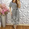 Milla Chic - millachic com br vestido aurea em malha algodao preto 5 Vestido Áurea em Malha Algodão - Preto - Milla Chic