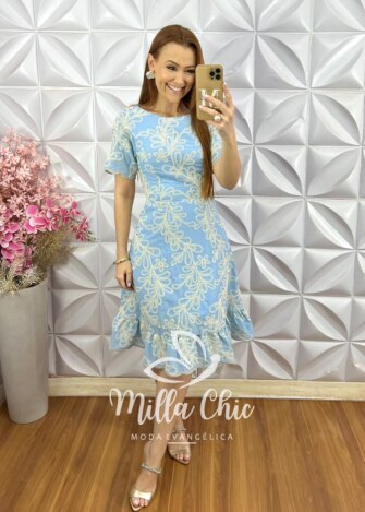 Milla Chic - millachic com br vestido carlota lesie bordado azul baby 1 Vestido Carlota Lesie Bordado - Azul Baby - Milla Chic