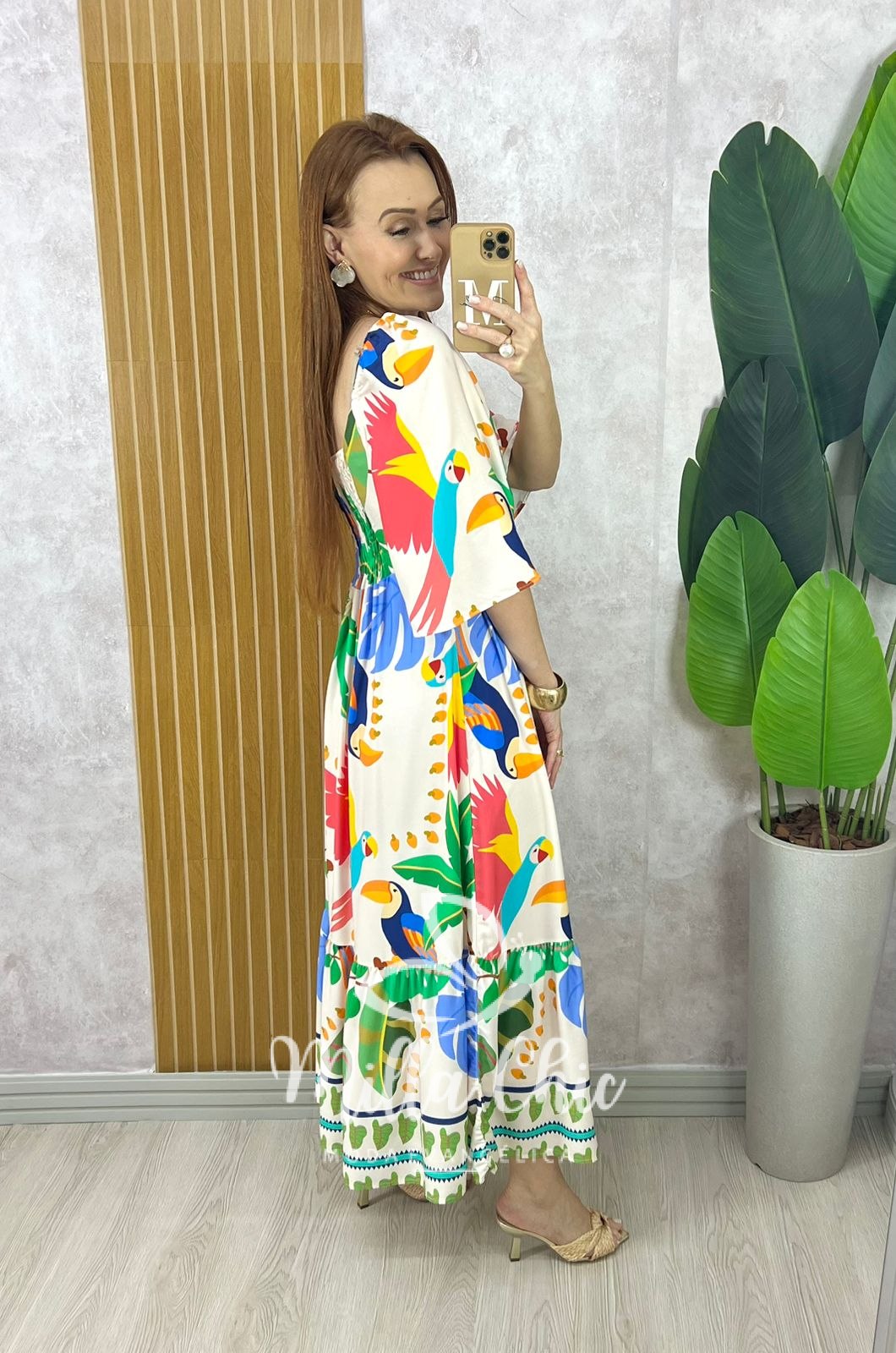 Milla Chic - millachic com br vestido catarina em viscosarja 2 Vestido Catarina Em Viscosarja - Creme - Milla Chic