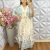 Milla Chic - millachic com br vestido chiara estampa azul off white 3 Vestido Chiara Estampa Azul - Off White - Milla Chic