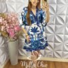 Vestido Hungria - Azul Naval - Milla Chic