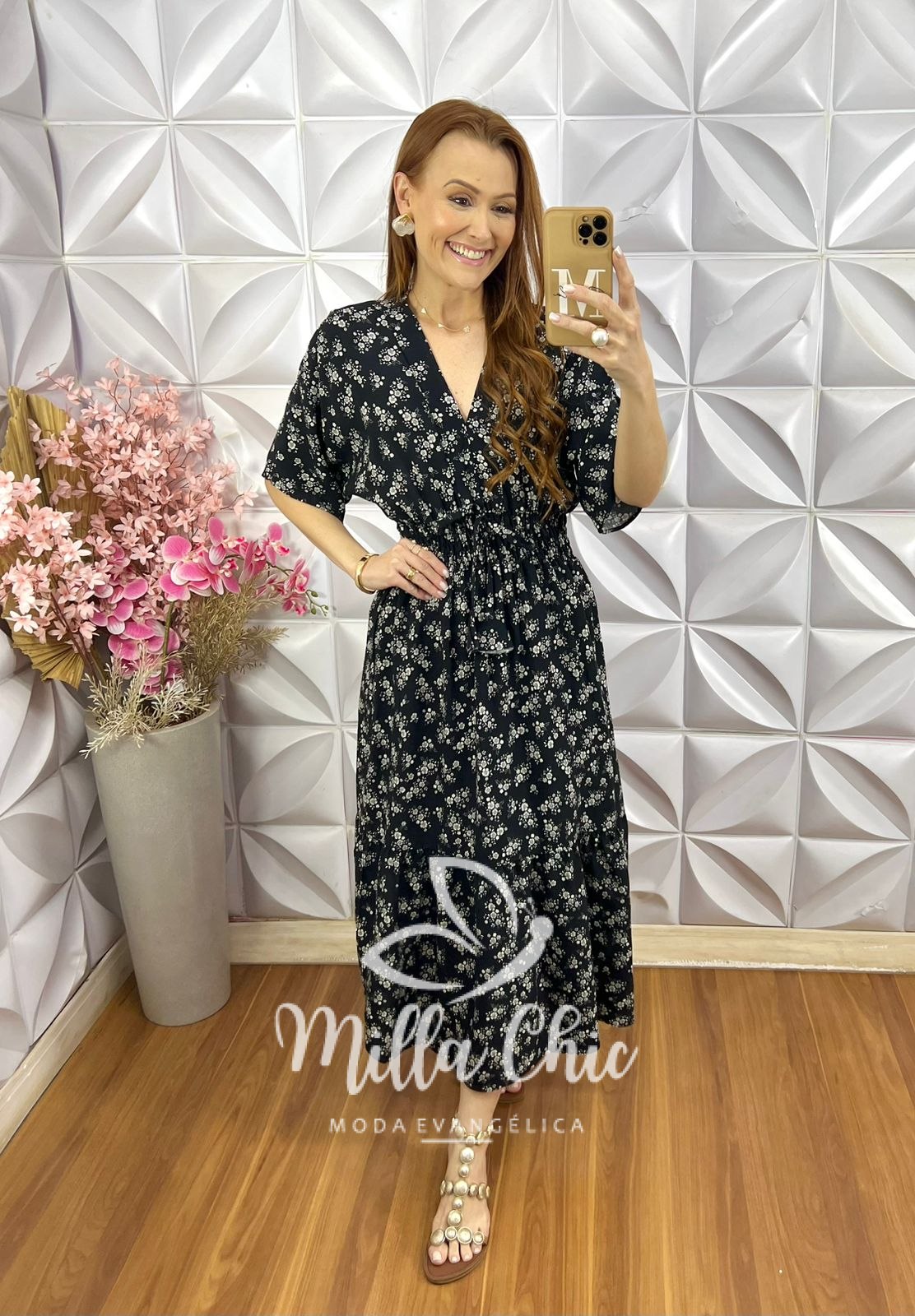 Milla Chic - millachic com br vestido chiara preto 1 Vestido Chiara - Preto - Milla Chic