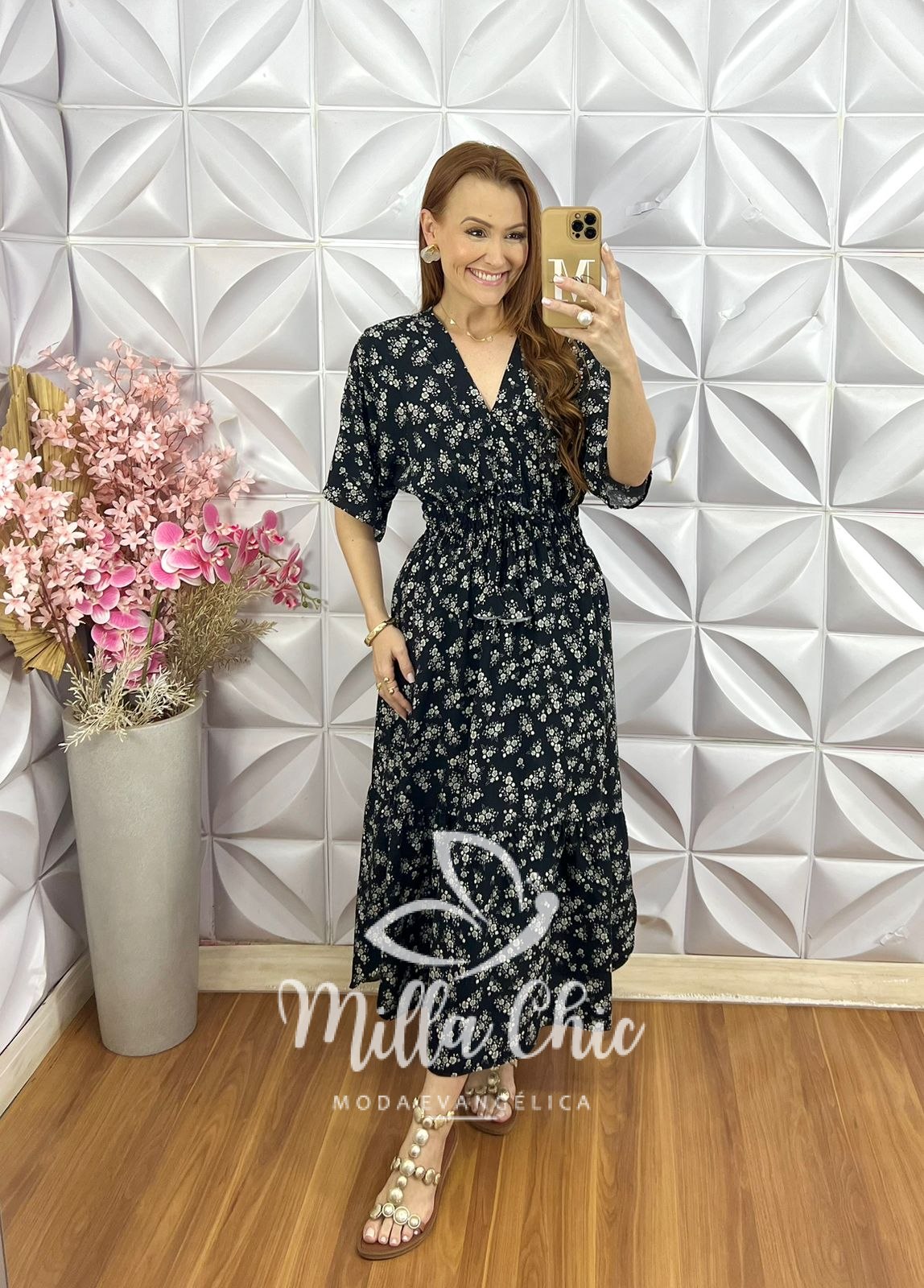 Milla Chic - millachic com br vestido chiara preto 3 Vestido Chiara - Preto - Milla Chic