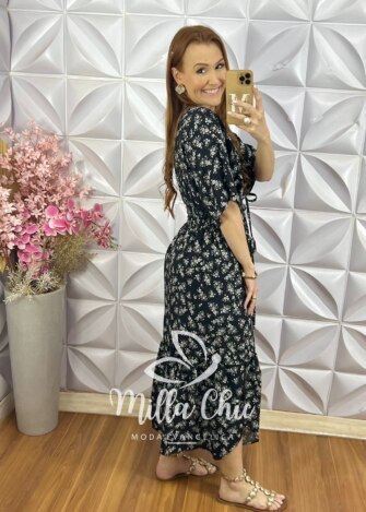 Milla Chic - millachic com br vestido chiara preto 4 Vestido Chiara - Preto - Milla Chic