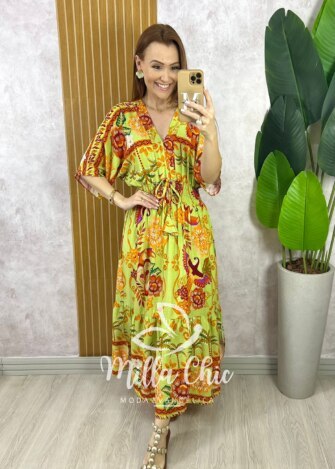 Milla Chic - millachic com br vestido chiara verde 1 Vestido Chiara - Verde - Milla Chic