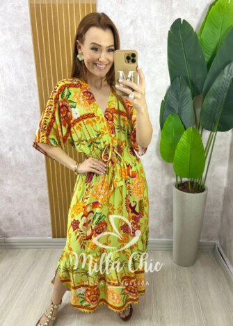 Milla Chic - millachic com br vestido chiara verde 2 Vestido Chiara - Verde - Milla Chic