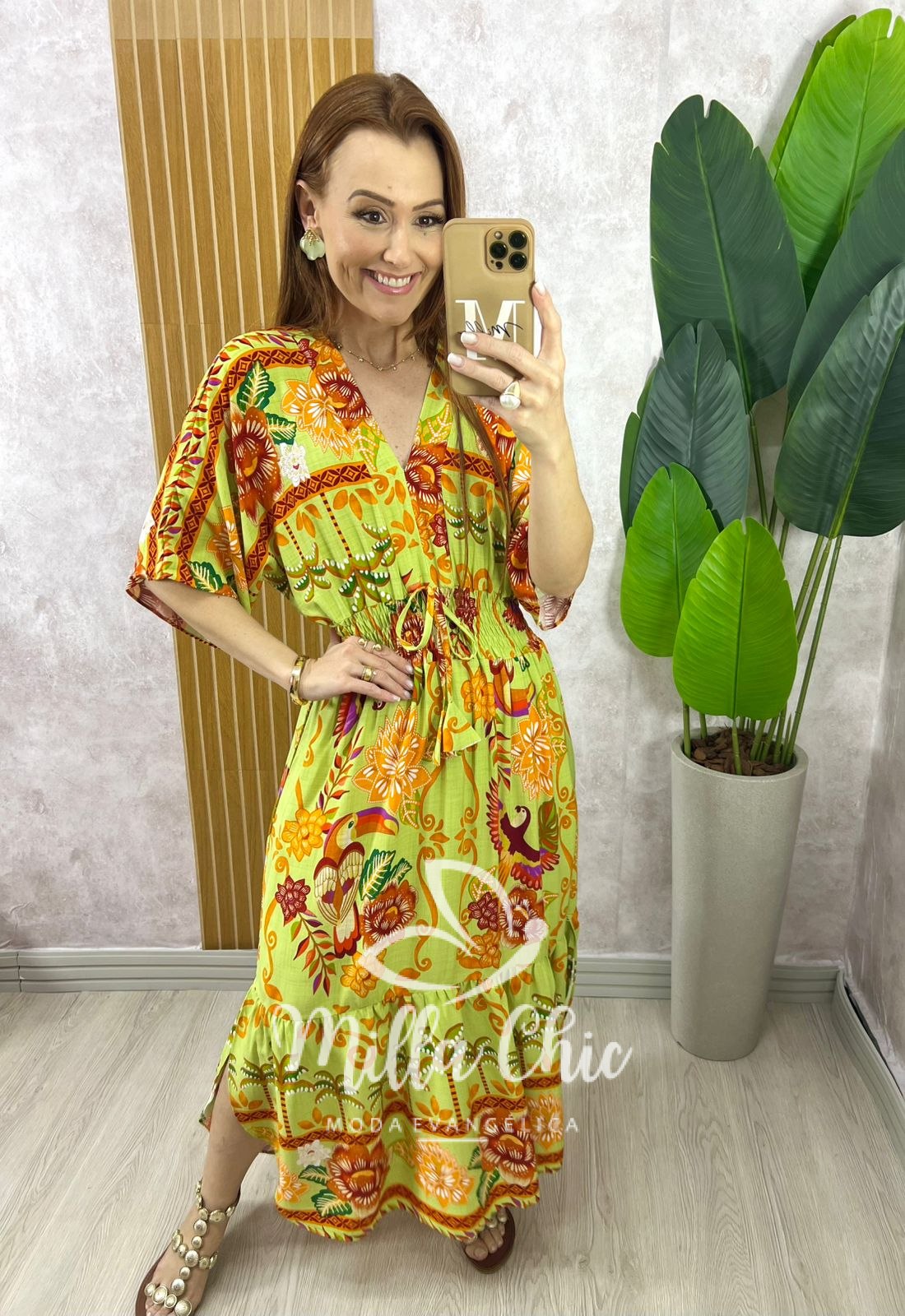 Milla Chic - millachic com br vestido chiara verde 4 Vestido Chiara - Verde - Milla Chic