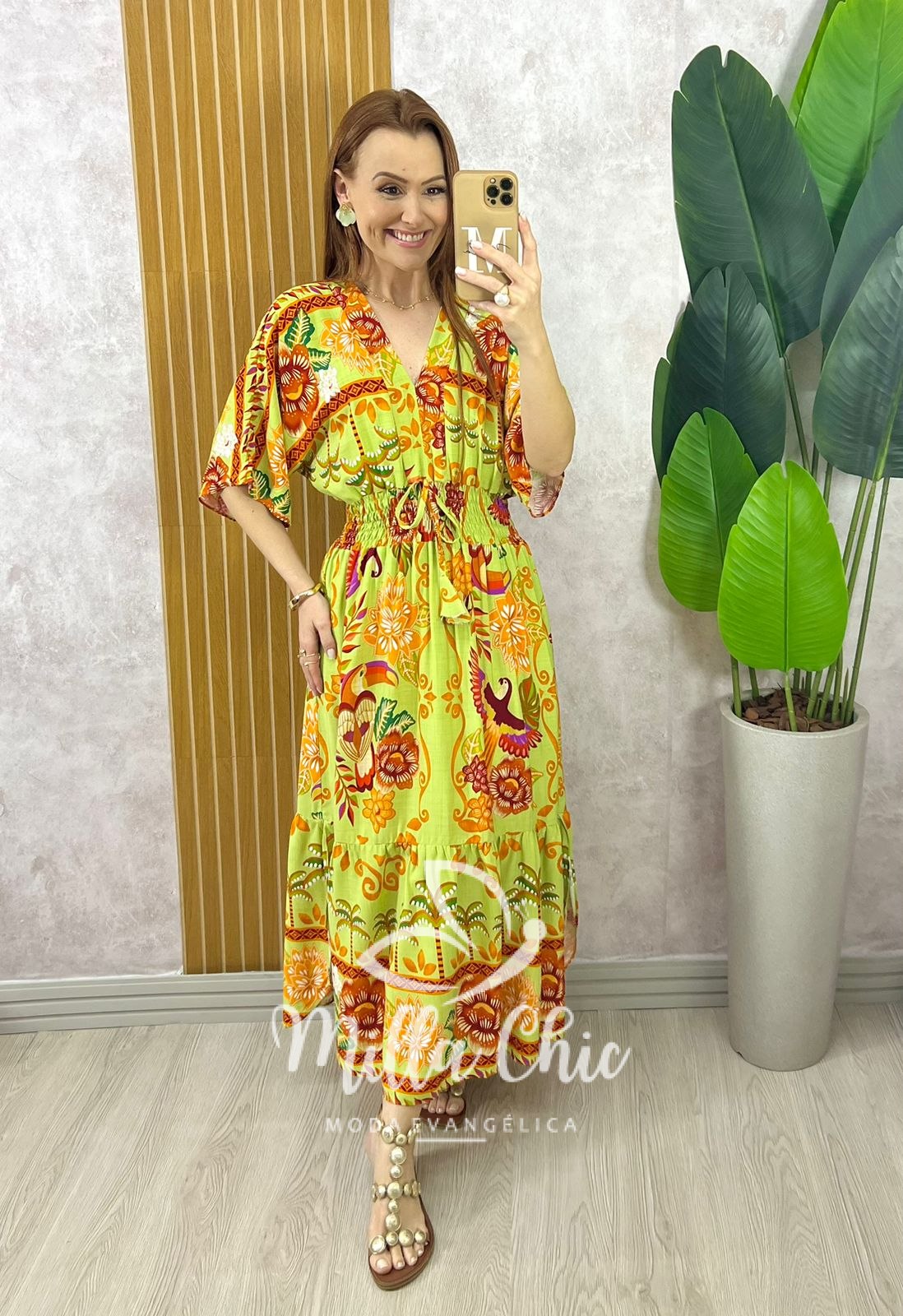 Milla Chic - millachic com br vestido chiara verde 6 Vestido Chiara - Verde - Milla Chic