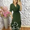 Milla Chic - millachic com br vestido chiara verde militar 4 Vestido Chiara - Verde Militar - Milla Chic