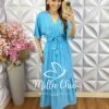 Milla Chic - millachic com br vestido chiara verde militar copia 3 Vestido Chiara - Azul Céu - Milla Chic