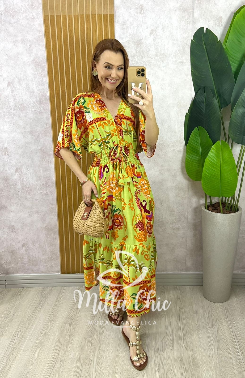 Milla Chic - millachic com br vestido chiara verde Vestido Chiara - Verde - Milla Chic