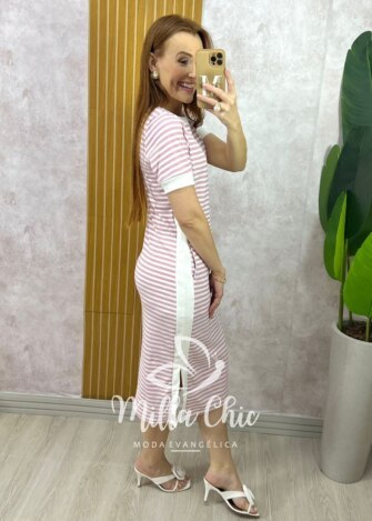 Vestido Consuelo - Rosa - Milla Chic