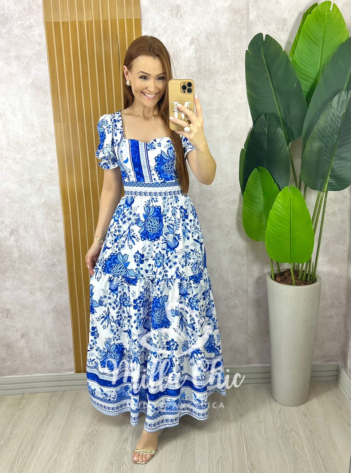 Milla Chic - millachic com br vestido grecia em alfaiataria azul naval 1 Vestido Grécia em Alfaiataria - Azul Naval - Milla Chic