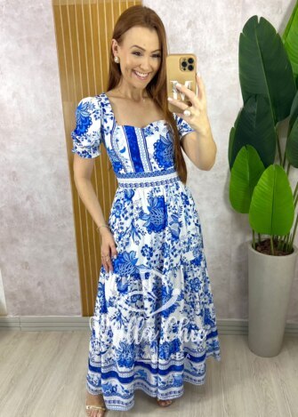 Milla Chic - millachic com br vestido grecia em alfaiataria azul naval Vestido Grécia em Alfaiataria - Azul Naval - Milla Chic