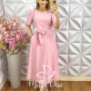 Vestido Helena em Alfaiataria - Rosa Pó - Milla Chic