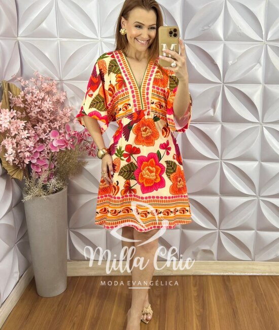 Vestido Hungria - Colorful - Milla Chic