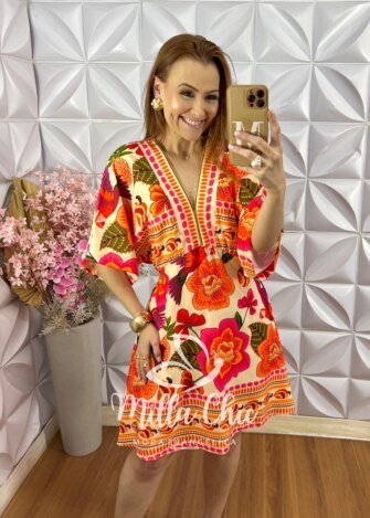 Vestido Hungria - Colorful - Milla Chic