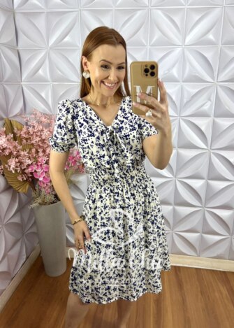 Milla Chic - millachic com br vestido maresias em poa floral 2 Vestido Maresias - Floral - Milla Chic