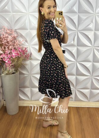 Milla Chic - millachic com br vestido noemia em viscolinho amarelo manteiga 1 Vestido Noêmia Em Viscolinho - Amarelo Manteiga - Milla Chic