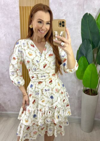 Milla Chic - millachic com br vestido veneza em linho 3 Vestido Veneza Em Linho - Off White - Milla Chic