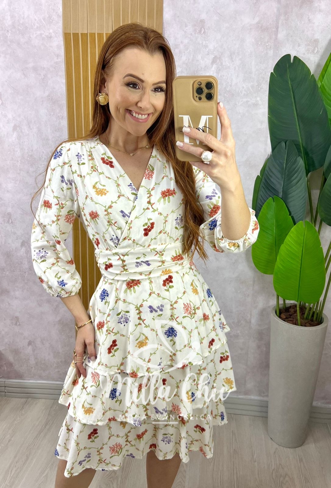 Milla Chic - millachic com br vestido veneza em linho 3 Vestido Veneza Em Linho - Off White - Milla Chic