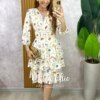 Vestido Veneza Em Linho - Off White - Milla Chic