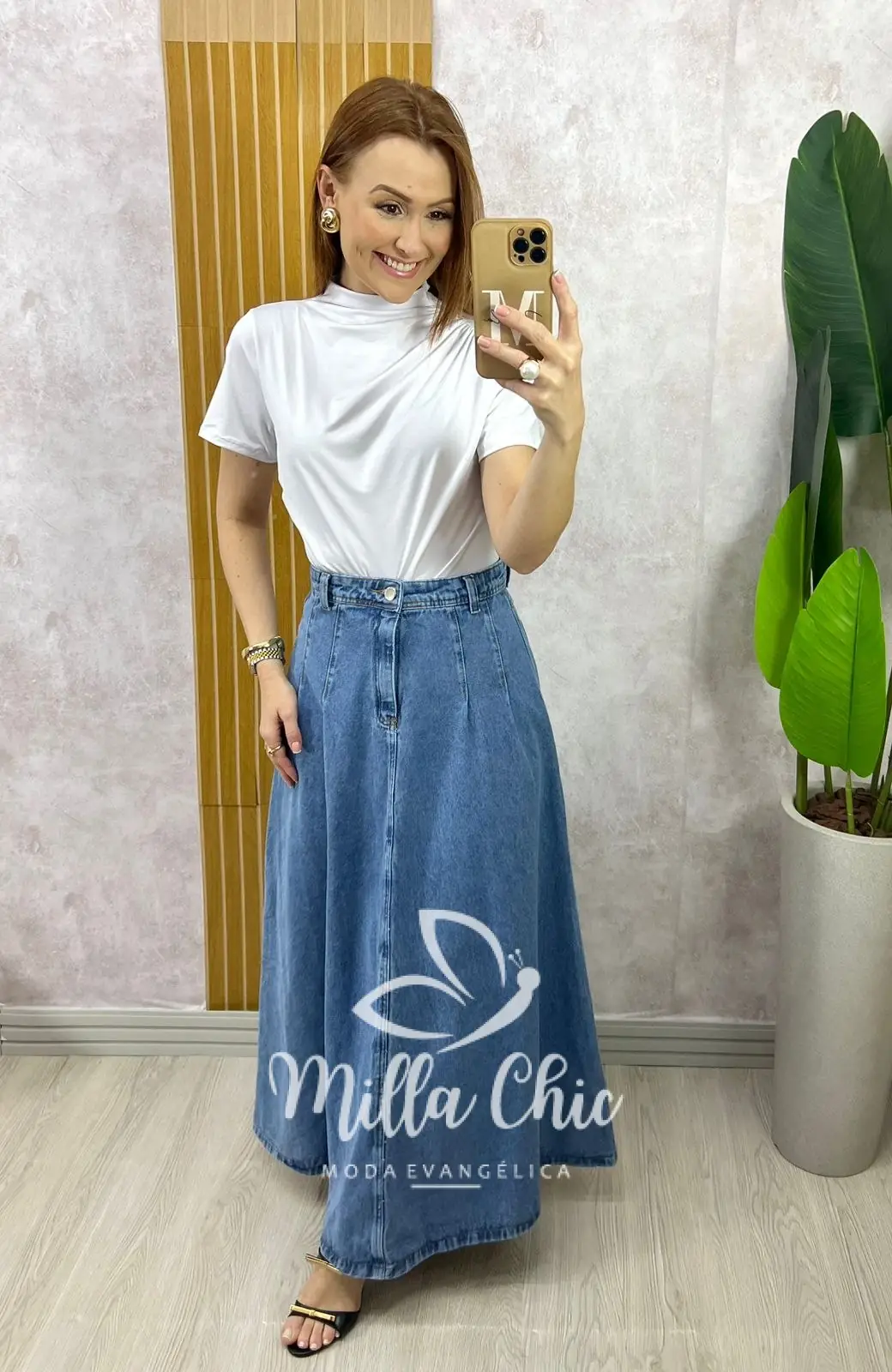 Blusa Tâmara em Fluity – Branca – Milla Chic Blusa Tâmara em Fluity - Branca - Milla Chic