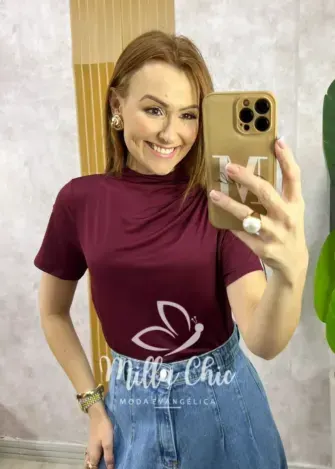 Blusa Tâmara em Fluity - Branca - Milla Chic
