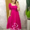 Vestido Danila em Lesie Algodão - Pink - Milla Chic