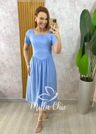 Blusa Adelaide Manga Guipper - Rosa Baby - Milla Chic