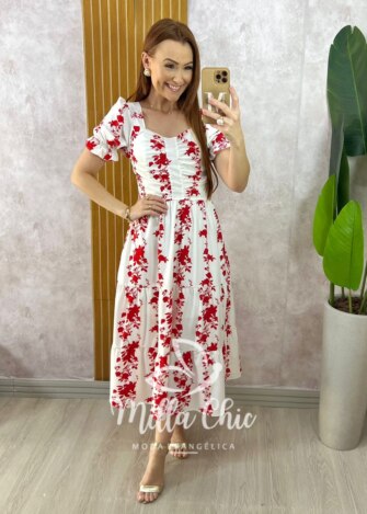 Blusa Adelaide Manga Guipper - Rosa Baby - Milla Chic