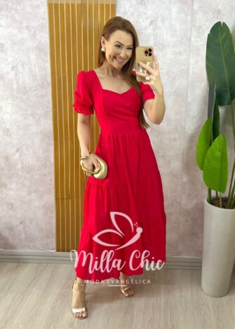 Blusa Adelaide Manga Guipper - Rosa Baby - Milla Chic