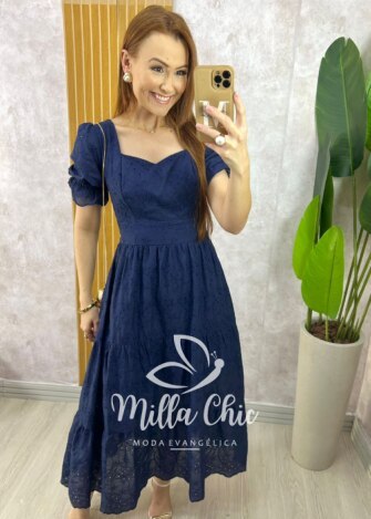 Blusa Adelaide Manga Guipper - Rosa Baby - Milla Chic