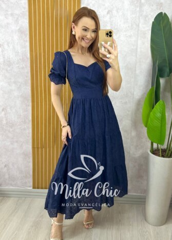 Blusa Adelaide Manga Guipper - Rosa Baby - Milla Chic