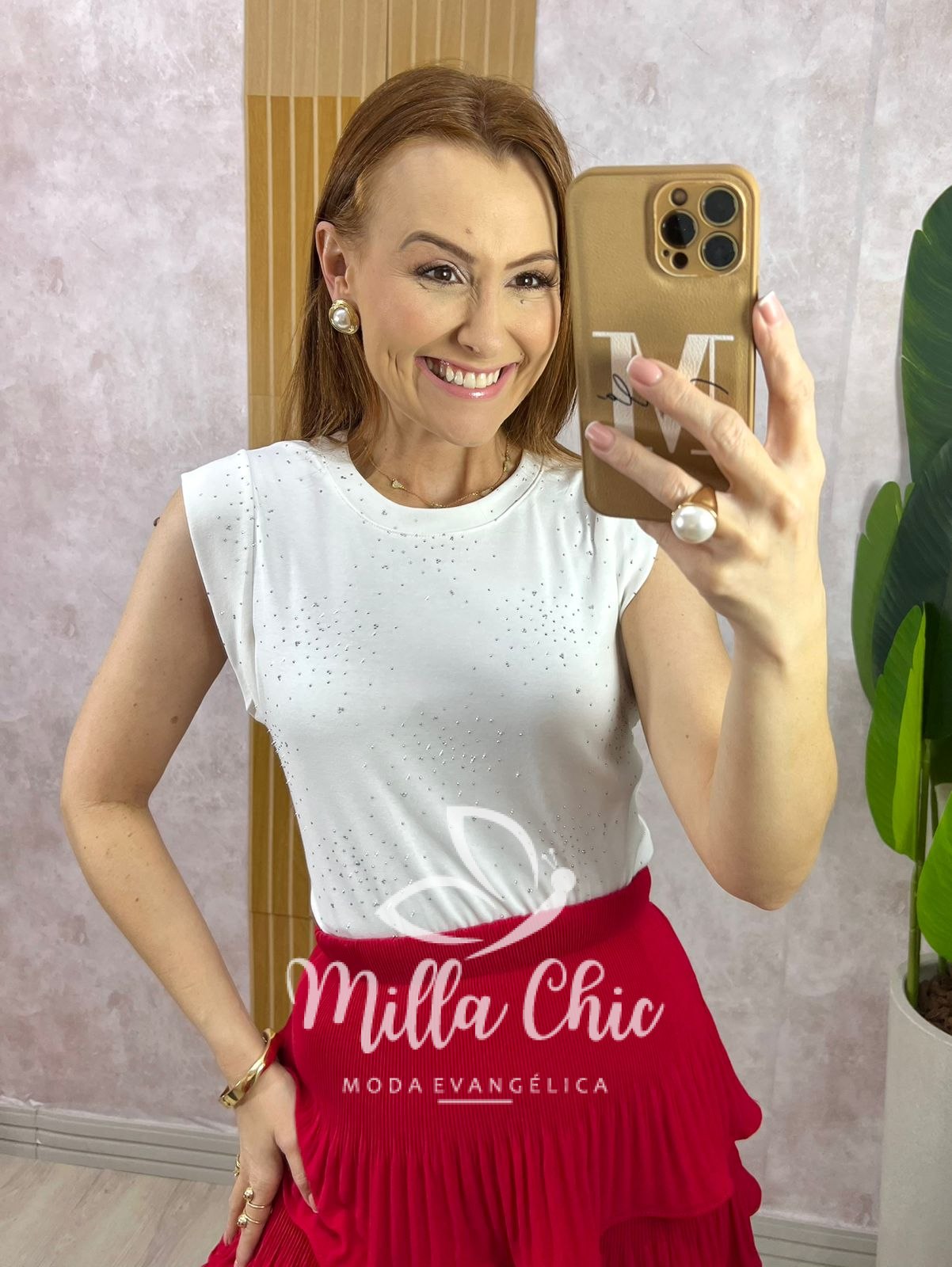 Milla Chic - millachic com br blusa pandora em malha com aplicacao branca 1 Blusa Pandora Em Malha Com Aplicação - Branca - Milla Chic