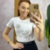 Blusa Sol Em Malha - Branca - Milla Chic