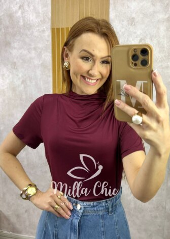 Blusa Tâmara em Fluity - Branca - Milla Chic