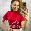 Blusa Tâmara em Fluity - Vermelha - Milla Chic