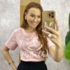 Milla Chic - millachic com br blusa tania gola polo malha manteiga copia 6 Blusa Valquíria Laço Bordada - Rosa - Milla Chic