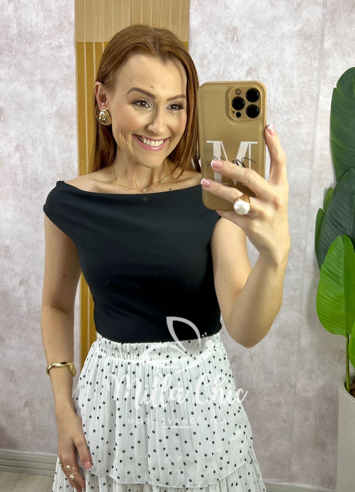 Milla Chic - millachic com br body adele em fluity cappuccino copia 3 Body Adele Em Fluity - Preto - Milla Chic