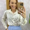 Milla Chic - millachic com br camisa aline em listras azul baby 3 Camisa Aline em Listras - Azul Baby - Milla Chic