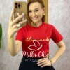T-shirt Iluminada- Vermelha - Milla Chic