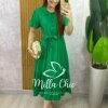 Milla Chic - millachic com br vestido anelise em viscolinho amarelo copia Vestido Anelise Em Viscolinho - Verde - Milla Chic