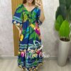 Milla Chic - millachic com br vestido catarina em viscosarja azul marinho 7 Vestido Catarina Em Viscosarja - Azul Marinho - Milla Chic