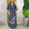Milla Chic - millachic com br vestido chiara longo azul 4 Vestido Chiara Longo - Azul - Milla Chic