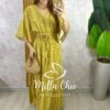 Milla Chic - millachic com br vestido chiara longo azul acquamarine copia 5 Vestido Chiara Longo - Mostarda - Milla Chic