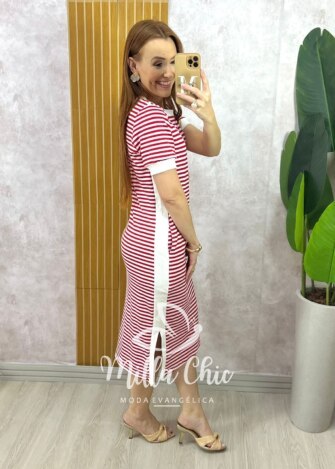 Vestido Consuelo - Vermelho - Milla Chic