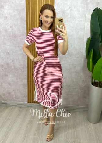 Vestido Consuelo - Vermelho - Milla Chic